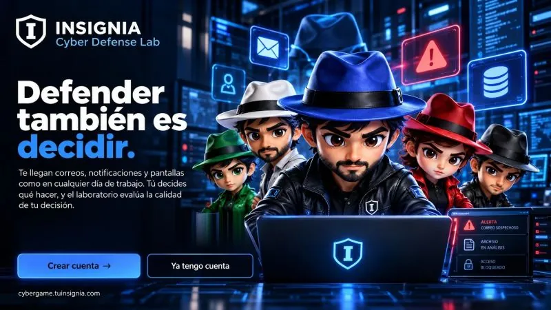 INSIGNIA Cyber Defense Lab: Defender también es decidir